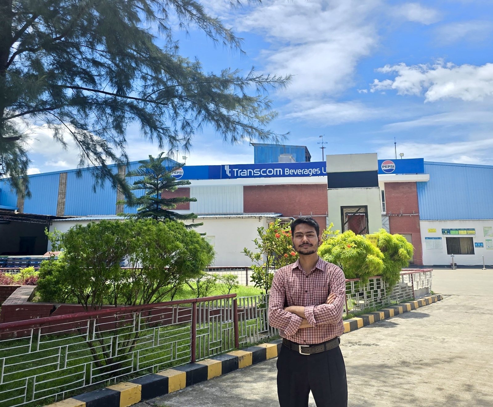 Transcom Beverages Ltd. industrial tour photo 1
